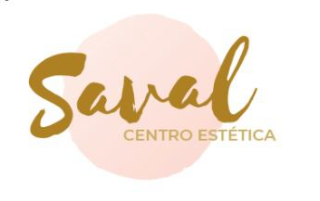 logotipo centro estetica saval